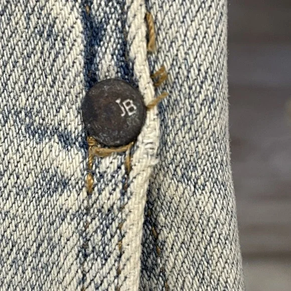 Judy Blue‎ Womens 9/29 Jeans The Bees Knees Straight Fit High Waist Inseam Slit - Picture 9 of 11